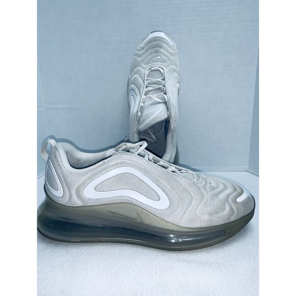 12 Nike Air Max 720 Men AO2924-100 White Pure Platinum Training Shoes Sneakers